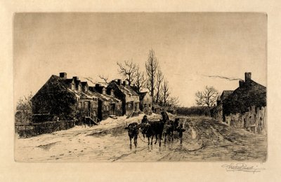Bir Kış Akşamı, Windsor, N.S. by Stephen Parrish