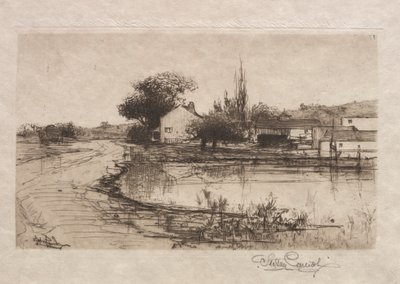 Pittsfield, Mass., 1887-1888 yakınlarındaki eskiz. by Stephen Parrish