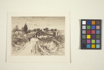 Güney Dennis Cape Cod (mürekkep) by Stephen Parrish