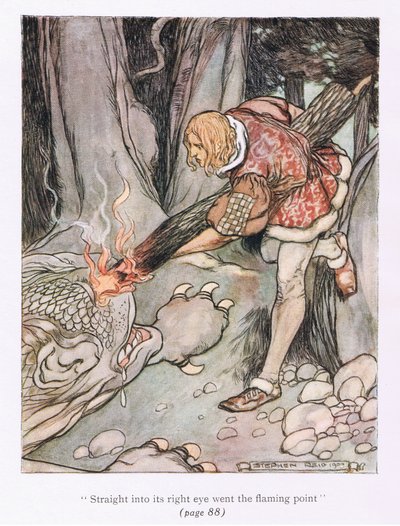 Yanan nokta doğruca sağ gözüne girdi (renkli taş) by Stephen Reid