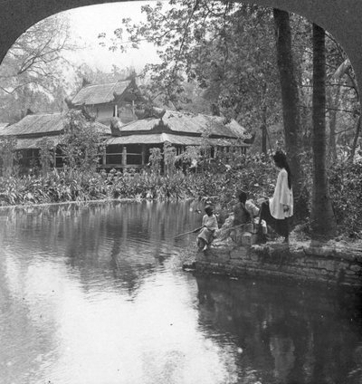 South Garden Palace, Fort, Mandalay, Burma, 1908 by Stereo Travel Co