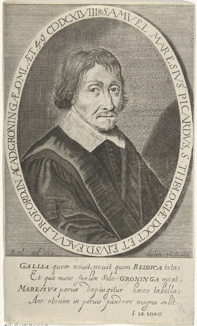 Portret van Samuel Maresius by Steven van Lamsweerde