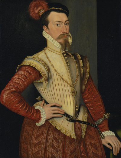 Robert Dudley, ilk Leicester Kontu (1532/3–1588) by Steven van der Meulen