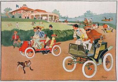 Max Williams tarafından yayınlanan The Race from the Links, R.A. Welcke, New York by Stuart Travis