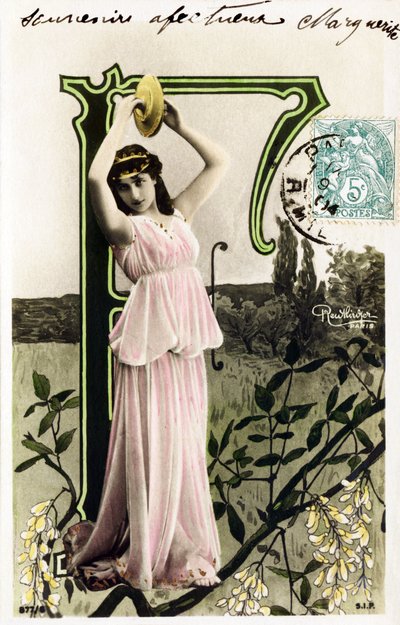 F : Mlle Beauregard, 1900