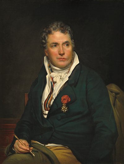 Jacques-Louis David, c. 18131815. by Studio of Georges Rouget