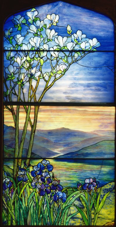 Manzara Penceresi (vitray) by Studios Tiffany