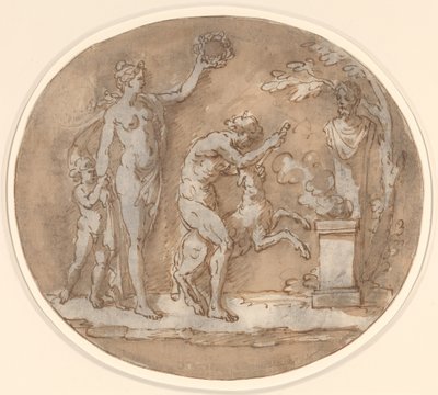 antika konu by Style of Angelica Kauffmann