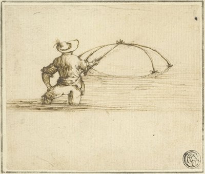 Ağlı Balıkçı by Style of Jacques Callot