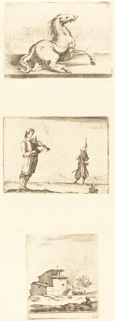 Gravür Sayfası by Style of Jacques Callot