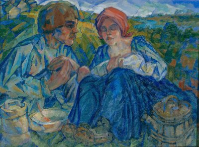 Bir yemek, 1920 by Subbotin