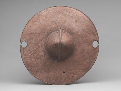 'Daraga' veya kalkan, c.1885 (su aygırı postu) by Sudanese School