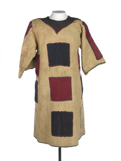 Wad El Nejumi ve oğlu tarafından giyilen iki Derviş jibbahından biri, 1887 dolayları (tekstil) by Sudanese School