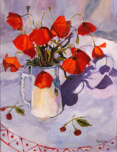 Güneşte yanan haşhaş, 2003, by Sue Wales