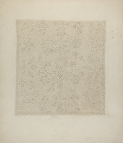 Yatak örtüsü by Suzanne Roy and Arlene Perkins