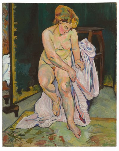 Perdeli çıplak by Suzanne Valadon