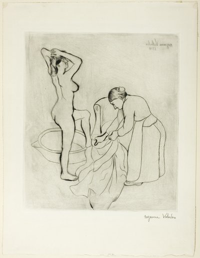 Kadının Banyosu by Suzanne Valadon