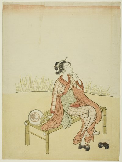 Akış tarafından by Suzuki Harunobu