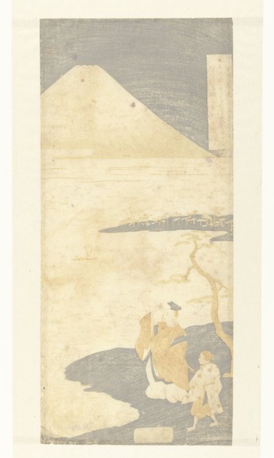 Şair Yamabe no Akahito Fuji Dağı