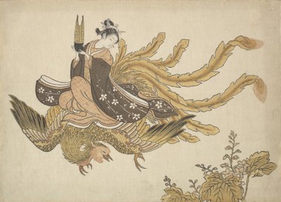 Gizlenmiş Ölümsüz, ca. 1766., yakl. 1766. by Suzuki Harunobu