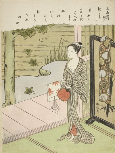 Başlıksız Otuz Altı Ölümsüz Şair serisinden Fujiwara no Toshiyuki