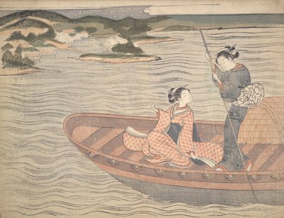 Feribot by Suzuki Harunobu