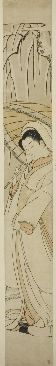 Balıkçıl Kızı by Suzuki Harunobu
