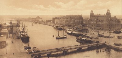 Malmö: Liman (b/w fotoğraf) by Swedish Photographer
