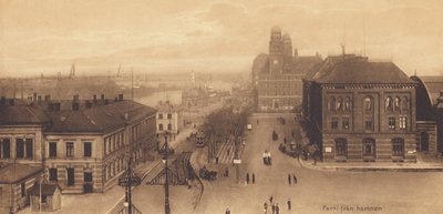 Malmö: Limandan Parti (siyah-beyaz fotoğraf) by Swedish Photographer