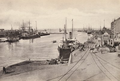 İsveç: Malmö, Hamnen (s/b fotoğraf) by Swedish Photographer