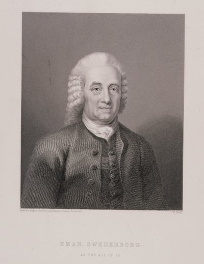 Emanuel Swedenborg (1688-1772) 80 Yaşında, W. Holl tarafından oyulmuş, World Religion