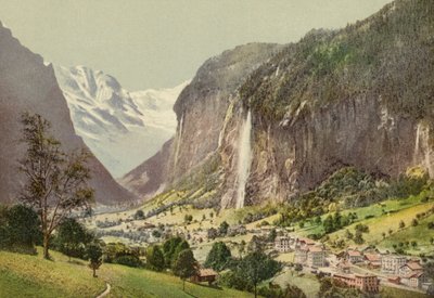 Bernese Oberland: Lauterbrunnen (renkli fotoğraf) by Swiss Photographer