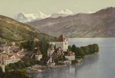 Berner Oberland: Oberhofen (renkli fotoğraf) by Swiss Photographer
