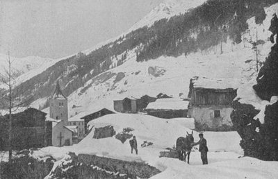 Bourg Saint-Pierre, Route du Saint-Bernard (s/b fotoğraf) by Swiss Photographer