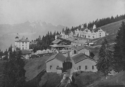 Righi-Kaltbad (s/b fotoğraf) by Swiss Photographer