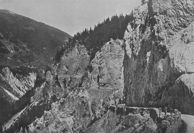 Route de Versam (s/b fotoğraf) by Swiss Photographer