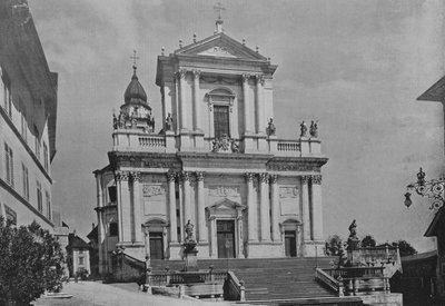 Solothurn, St. Ours Katedrali (s/b fotoğraf) by Swiss Photographer