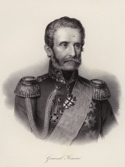 Antoine Henri, Jomini Baronu, İsviçreli general ve askeri tarihçi (gravür) by Swiss School