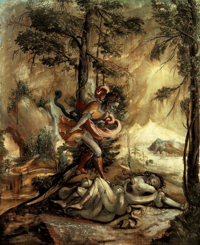 Cephalus ve Procris by Swiss School