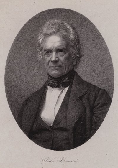 Charles Monnard, İsviçreli tarihçi (gravür) by Swiss School