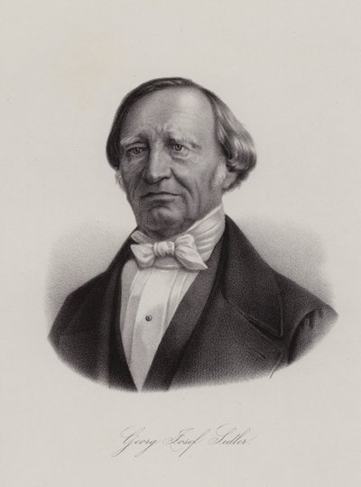 Georg Joseph Sidler, İsviçreli politikacı (gravür) by Swiss School