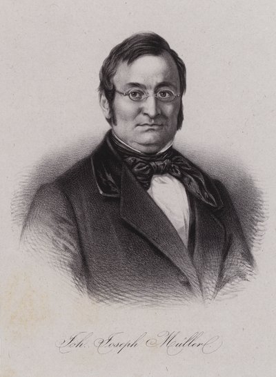Johann Joseph Muller, İsviçreli politikacı (gravür) by Swiss School