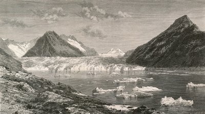 Aletsch Buzulu ve Marjelen Gölü by Swiss School