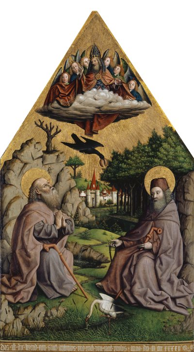 Saint Anthony ve Saint Paul the Hermit