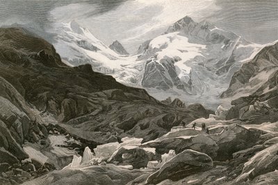 Morteratsch Buzulu, Yukarı Engadine by Swiss School