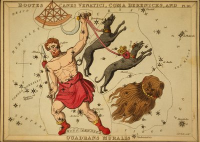 Bootes Canes Venatici, Coma Berenices ve Quadrans Muralis, 