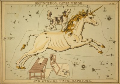 Monoceros, Canis Minor ve Atelier Typographique, 