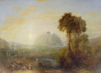 Antik Atina Rüyası (tuval üzerine yağlı boya) by Sydney Herbert
