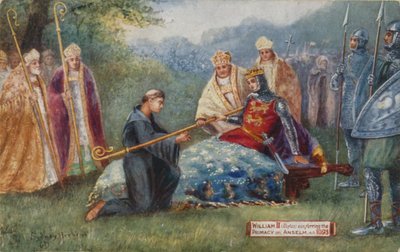 William II, önceliği Anselm