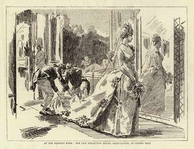 Salonda Sunum Öncesi Son Yansıma by Sydney Prior Hall